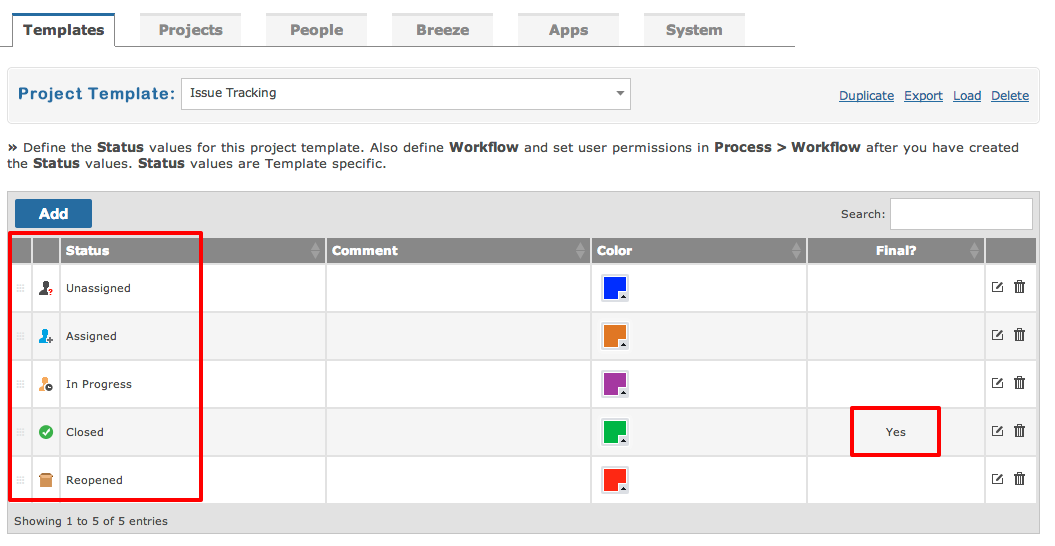 Managing Item Workflow Gemini Documentation