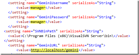 configure svn server